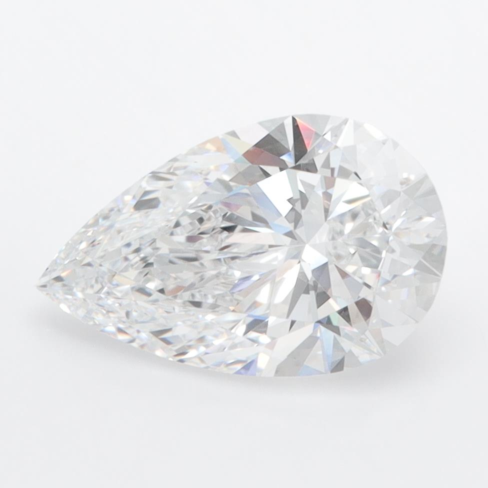 IGI 2.10 Carat Pear Lab Grown Diamond 人工培育鑽石 實驗室人造鑽石