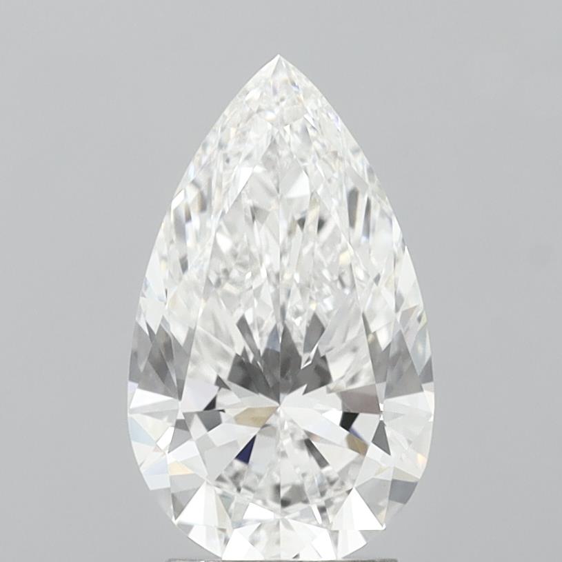 IGI 3.10 Carat Pear Lab Grown Diamond 人工培育鑽石 實驗室人造鑽石
