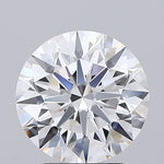 GIA 2.54 Carat Round Brilliant Lab Grown Diamond