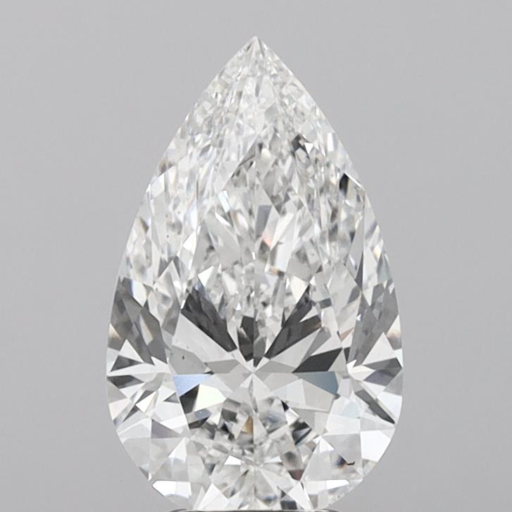 IGI 3.90 Carat Pear Lab Grown Diamond 人工培育鑽石 實驗室人造鑽石