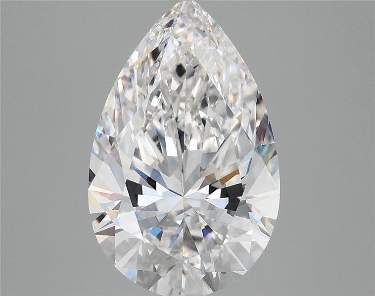 IGI 3.73 Carat Pear Lab Grown Diamond 人工培育鑽石 實驗室人造鑽石