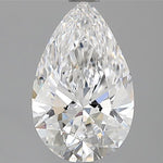 IGI 1.28 Carat Pear Lab Grown Diamond 人工培育鑽石 實驗室人造鑽石