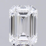 GIA 3.13 Carat Emerald Lab Grown Diamond 人工培育鑽石 實驗室人造鑽石