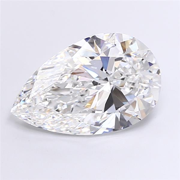 IGI 6.56 Carat Pear Lab Grown Diamond 人工培育鑽石 實驗室人造鑽石