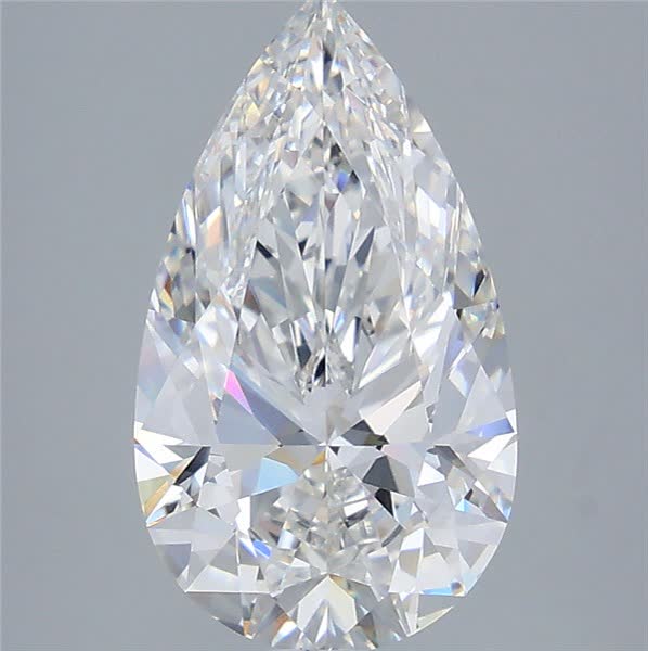 IGI 3.51 Carat Pear Lab Grown Diamond 人工培育鑽石 實驗室人造鑽石