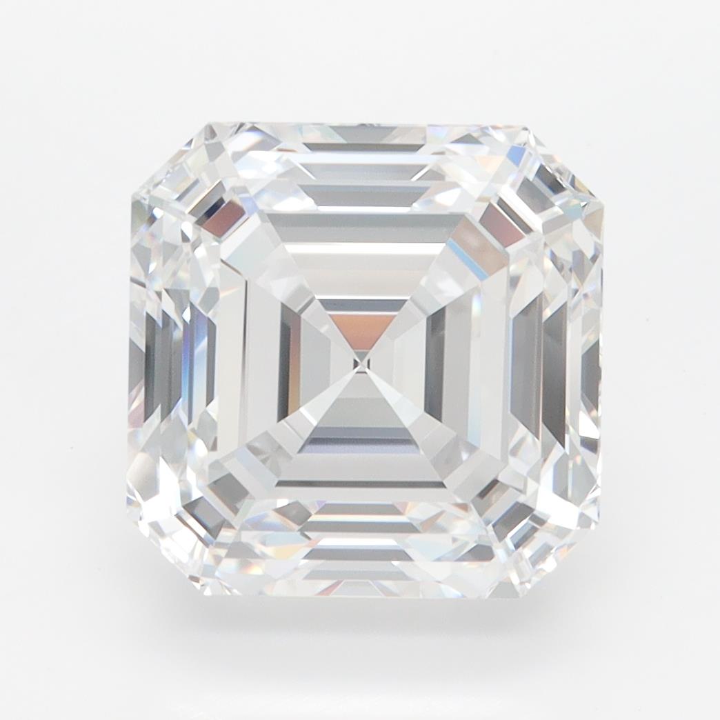 GIA 5.28 Carat Asscher Lab Grown Diamond 人工培育鑽石 實驗室人造鑽石
