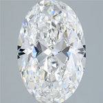 IGI 4.00 Carat Oval Lab Grown Diamond 人工培育鑽石 實驗室人造鑽石