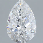 IGI 1.00 Carat Pear Lab Grown Diamond 人工培育鑽石 實驗室人造鑽石