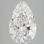 IGI 3.56 Carat Pear Lab Grown Diamond 人工培育鑽石 實驗室人造鑽石
