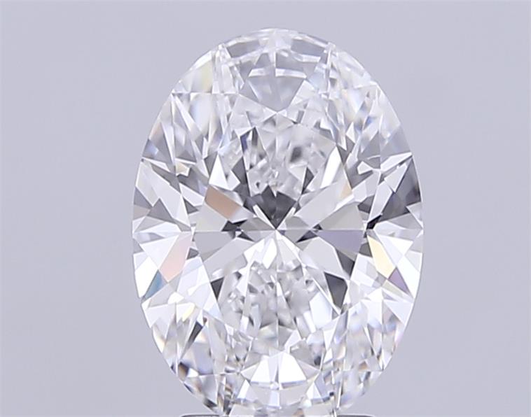 GIA 3.55 Carat Oval Lab Grown Diamond 人工培育鑽石 實驗室人造鑽石