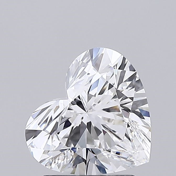 IGI 1.54 Carat Heart Lab Grown Diamond