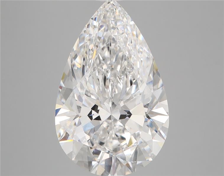 IGI 4.04 Carat Pear Lab Grown Diamond 人工培育鑽石 實驗室人造鑽石