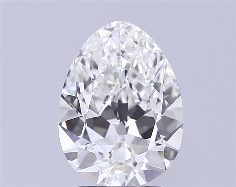 IGI 3.04 Carat Pear Lab Grown Diamond 人工培育鑽石 實驗室人造鑽石