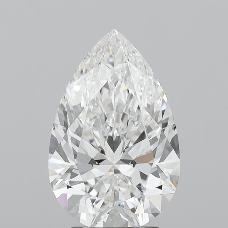 IGI 3.00 Carat Pear Lab Grown Diamond 人工培育鑽石 實驗室人造鑽石