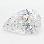 GIA 3.87 Carat Pear Lab Grown Diamond 人工培育鑽石 實驗室人造鑽石