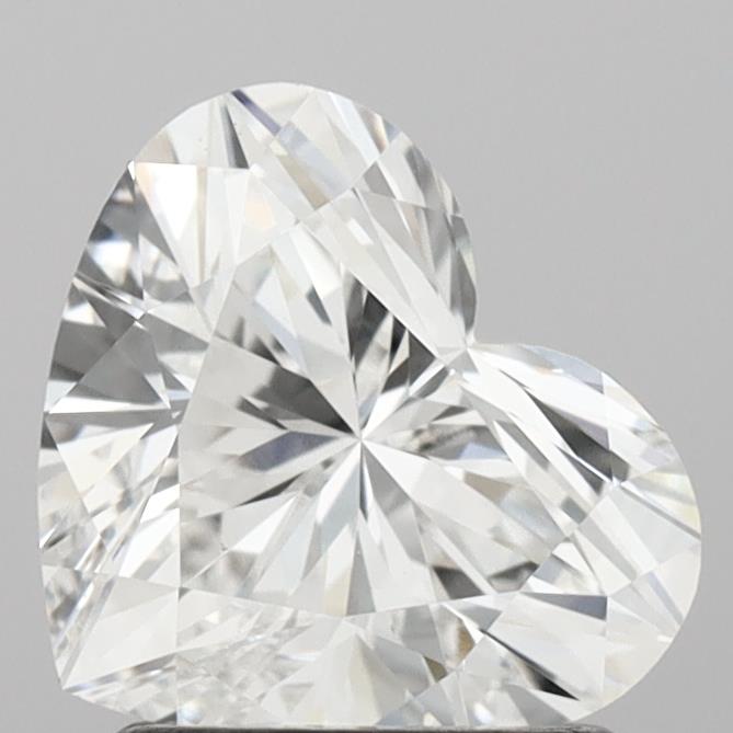 IGI 1.34 Carat Heart Lab Grown Diamond