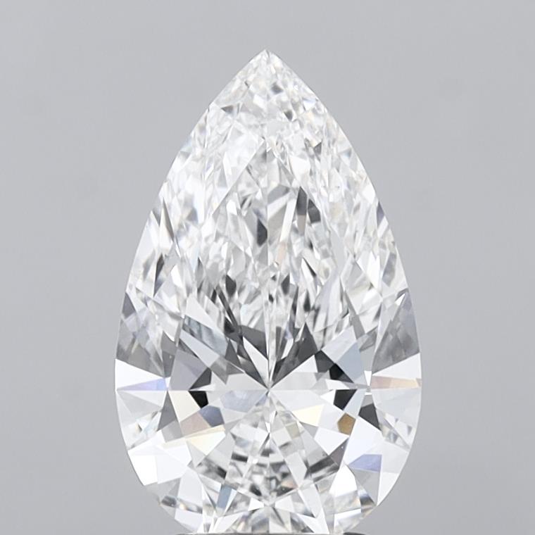 IGI 2.81 Carat Pear Lab Grown Diamond 人工培育鑽石 實驗室人造鑽石