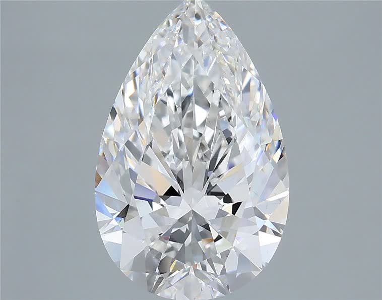 IGI 3.71 Carat Pear Lab Grown Diamond 人工培育鑽石 實驗室人造鑽石