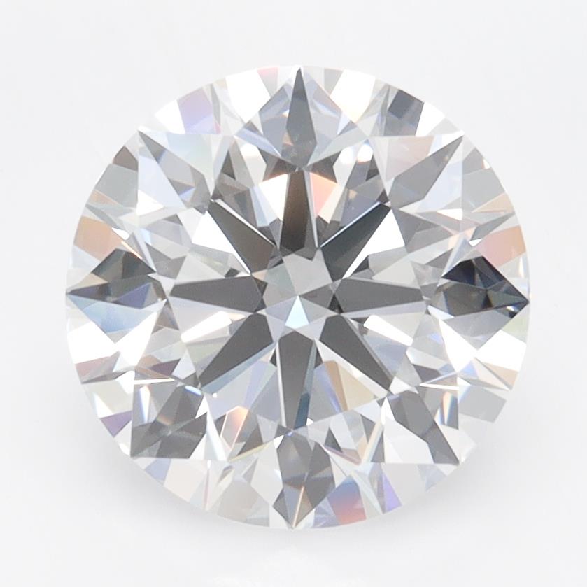 IGI 2.89 Carat Round Brilliant Lab Grown Diamond