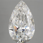 IGI 5.45 Carat Pear Lab Grown Diamond 人工培育鑽石 實驗室人造鑽石