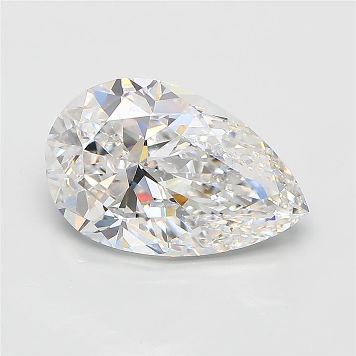 IGI 3.85 Carat Pear Lab Grown Diamond 人工培育鑽石 實驗室人造鑽石