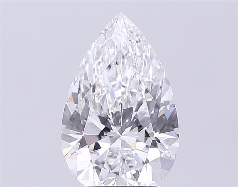IGI 2.58 Carat Pear Lab Grown Diamond 人工培育鑽石 實驗室人造鑽石