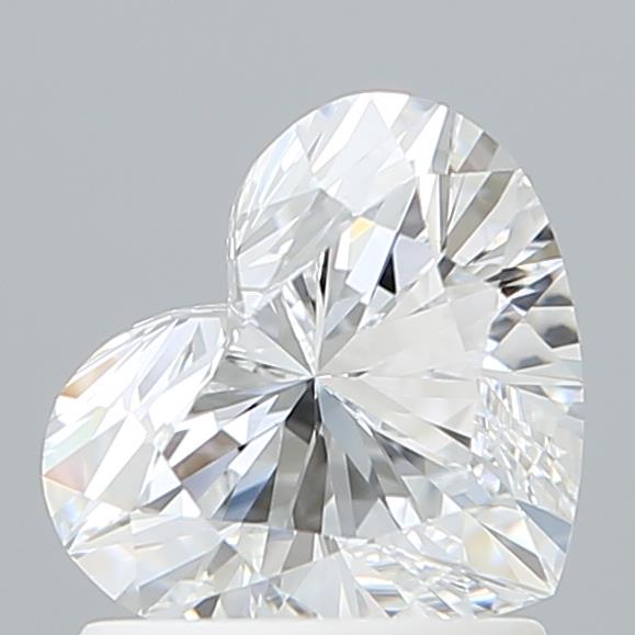 IGI 1.29 Carat Heart Lab Grown Diamond