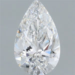 IGI 1.58 Carat Pear Lab Grown Diamond 人工培育鑽石 實驗室人造鑽石