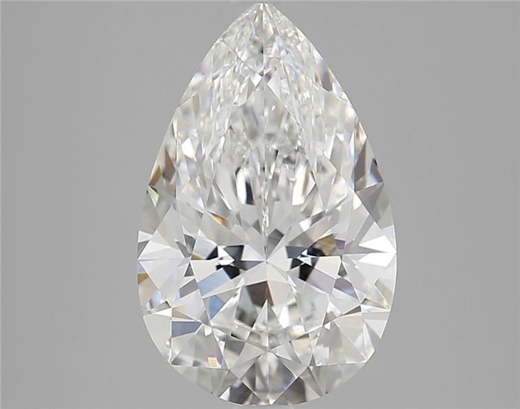 IGI 3.71 Carat Pear Lab Grown Diamond 人工培育鑽石 實驗室人造鑽石