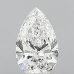 IGI 4.09 Carat Pear Lab Grown Diamond 人工培育鑽石 實驗室人造鑽石