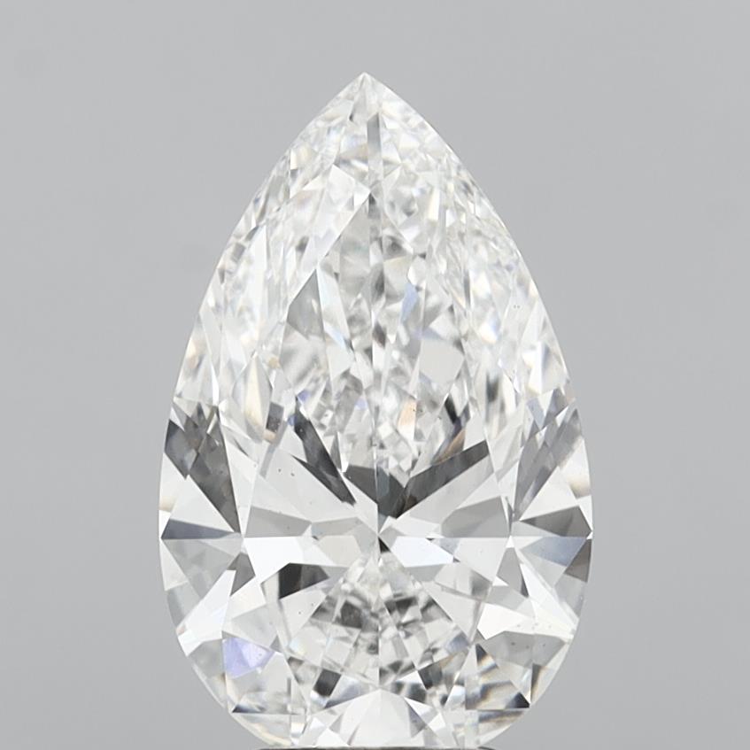 IGI 4.09 Carat Pear Lab Grown Diamond 人工培育鑽石 實驗室人造鑽石