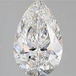 IGI 4.35 Carat Pear Lab Grown Diamond 人工培育鑽石 實驗室人造鑽石