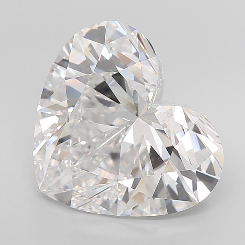 IGI 14.14 Carat Heart Lab Grown Diamond