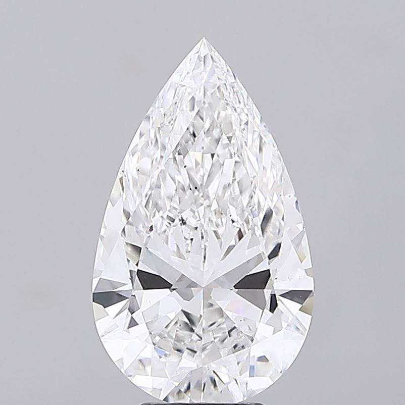 IGI 6.03 Carat Pear Lab Grown Diamond 人工培育鑽石 實驗室人造鑽石