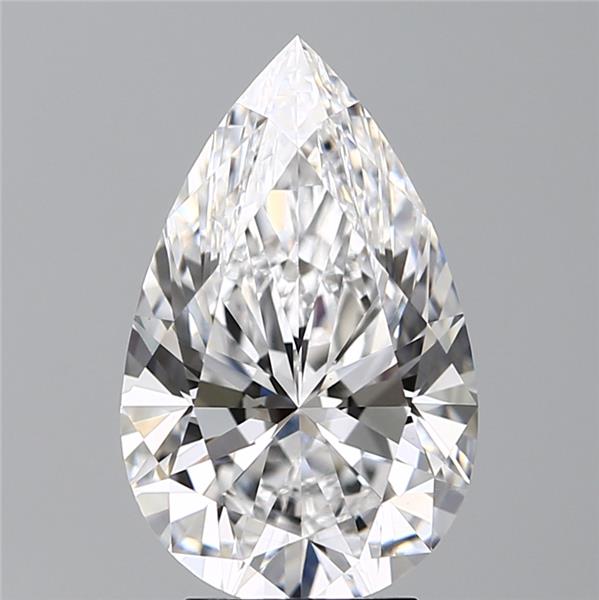 IGI 4.03 Carat Pear Lab Grown Diamond 人工培育鑽石 實驗室人造鑽石