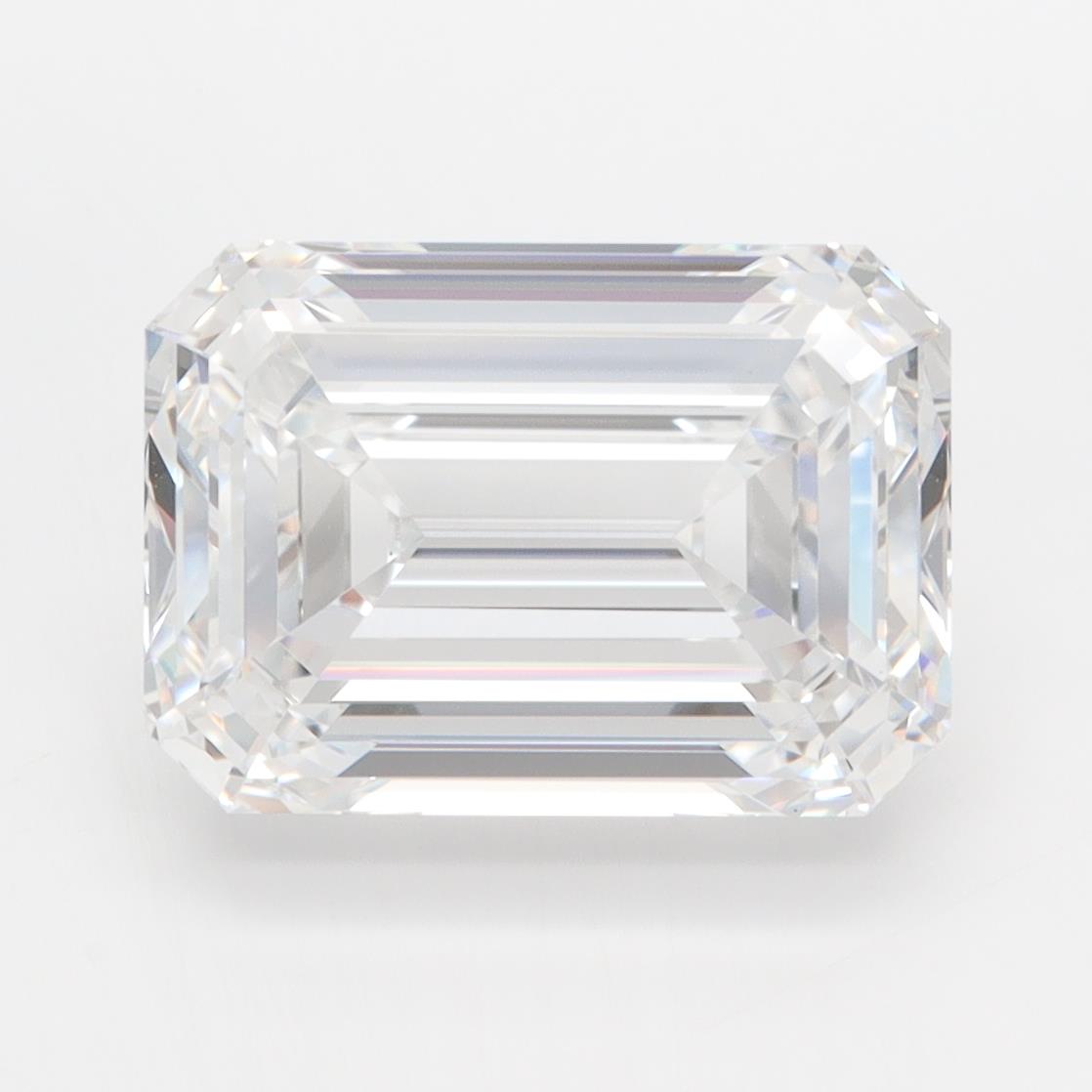 GIA 5.02 Carat Emerald Lab Grown Diamond 人工培育鑽石 實驗室人造鑽石