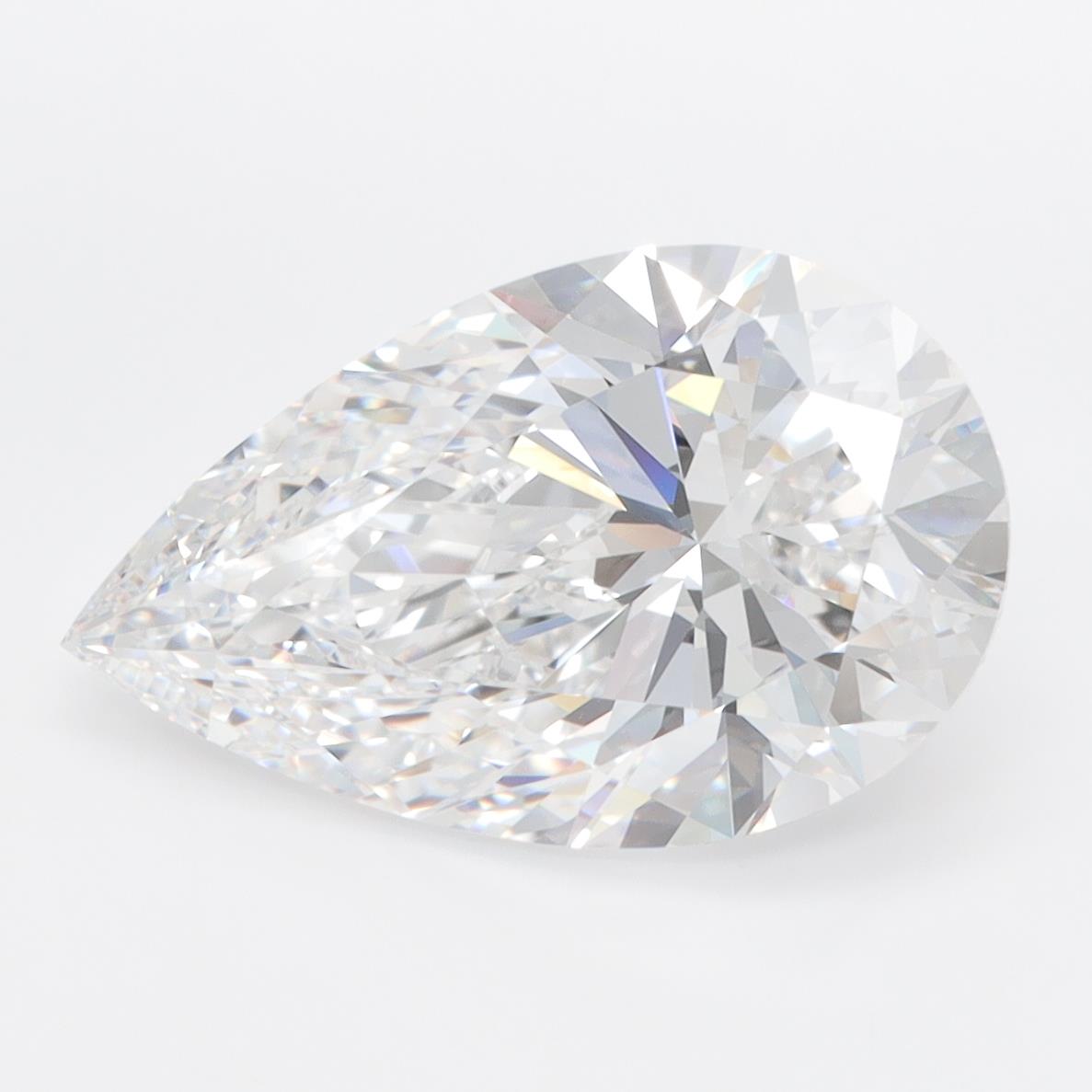IGI 4.10 Carat Pear Lab Grown Diamond 人工培育鑽石 實驗室人造鑽石