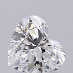 IGI 1.06 Carat Heart Lab Grown Diamond