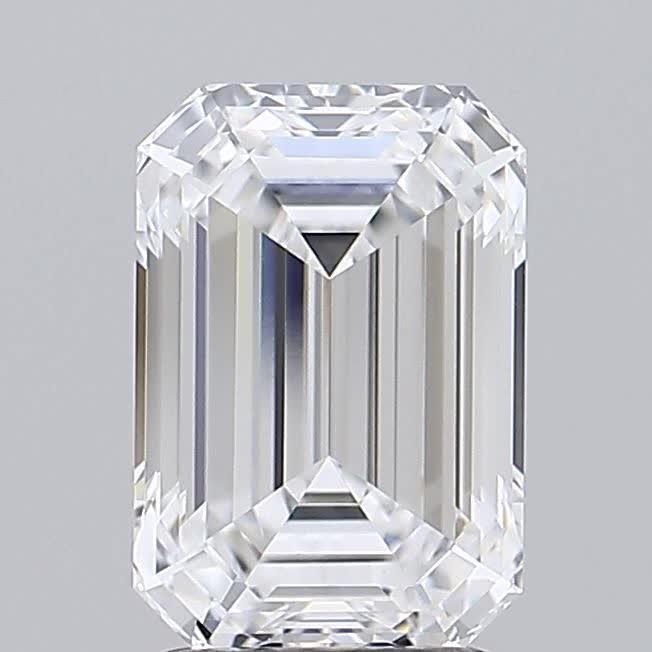 GIA 2.62 Carat Emerald Lab Grown Diamond 人工培育鑽石 實驗室人造鑽石