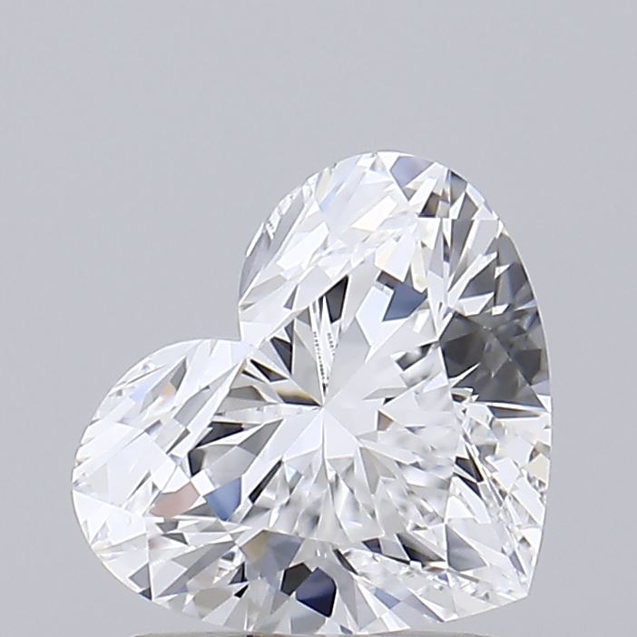 IGI 1.36 Carat Heart Lab Grown Diamond