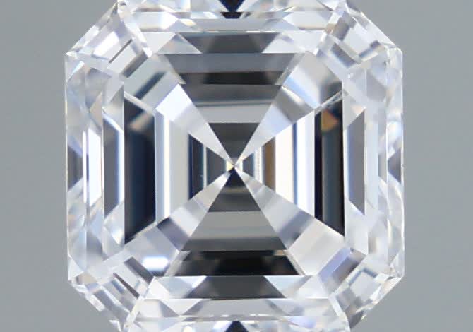 IGI 1.1 Carat Asscher Lab Grown Diamond