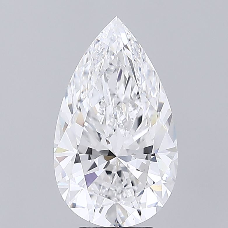 IGI 5.02 Carat Pear Lab Grown Diamond 人工培育鑽石 實驗室人造鑽石
