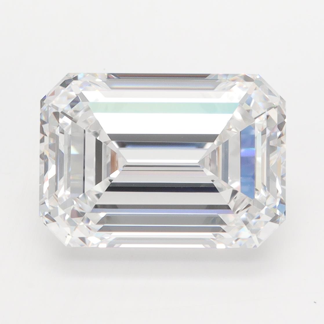 GIA 5.30 Carat Emerald Lab Grown Diamond 人工培育鑽石 實驗室人造鑽石