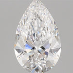 IGI 1.50 Carat Pear Lab Grown Diamond 人工培育鑽石 實驗室人造鑽石