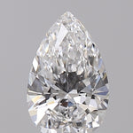 IGI 0.52 Carat Pear Lab Grown Diamond