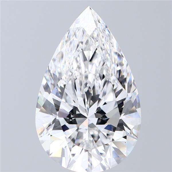 IGI 4.05 Carat Pear Lab Grown Diamond 人工培育鑽石 實驗室人造鑽石