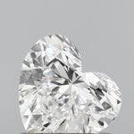 IGI 0.67 Carat Heart Lab Grown Diamond