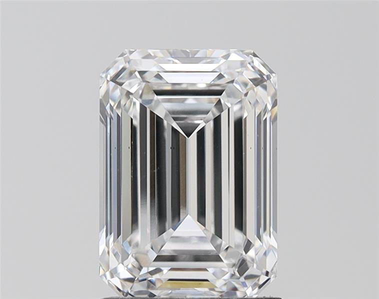 GIA 2.52 Carat Emerald Lab Grown Diamond