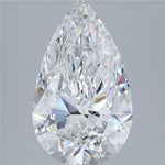 IGI 5.01 Carat Pear Lab Grown Diamond 人工培育鑽石 實驗室人造鑽石