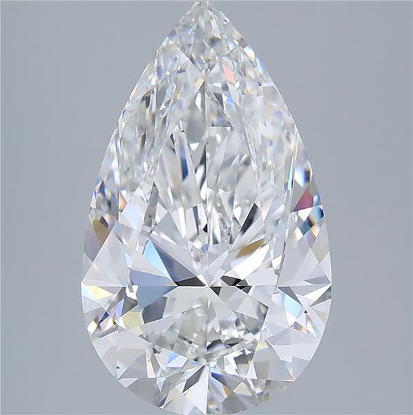 IGI 5.01 Carat Pear Lab Grown Diamond 人工培育鑽石 實驗室人造鑽石